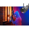 iGET HGNVK949CAM - WiFi 3K IP kamera, pro set iGET HGNVK109104, IP66, zvuk, IR + LED noční přísvit