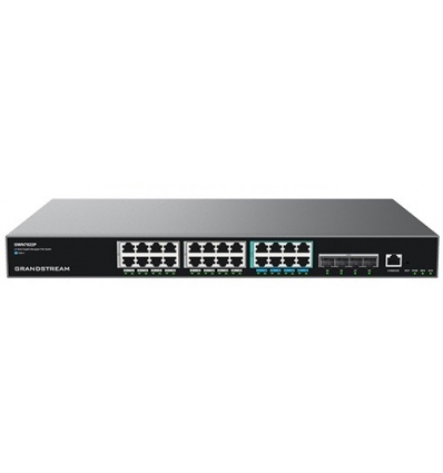 Grandstream GWN7822P managed Network Switch L3, 16 x 1G, 8 x 2.5G, SFP+, PoE, VLAN, IGMP, MLD, MVR