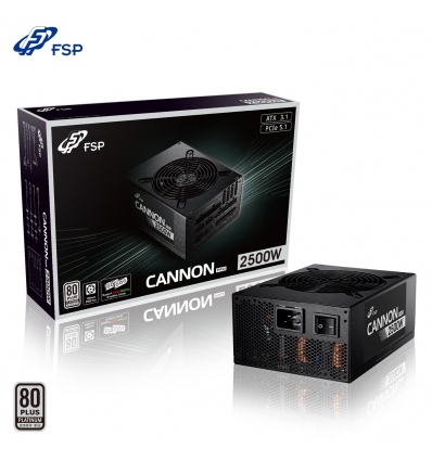 FSP CANNON PRO/2500W/ATX 3.1/80PLUS Platinum 230V EU/Modular/Retail