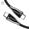 Mcdodo kabel USB C / USB C Power delivery Excellence serie, 3A, 60W, 1.5m, černý